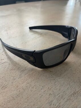 Oakley Matte Black FUEL CELL Sunglasses with Gray Lenses